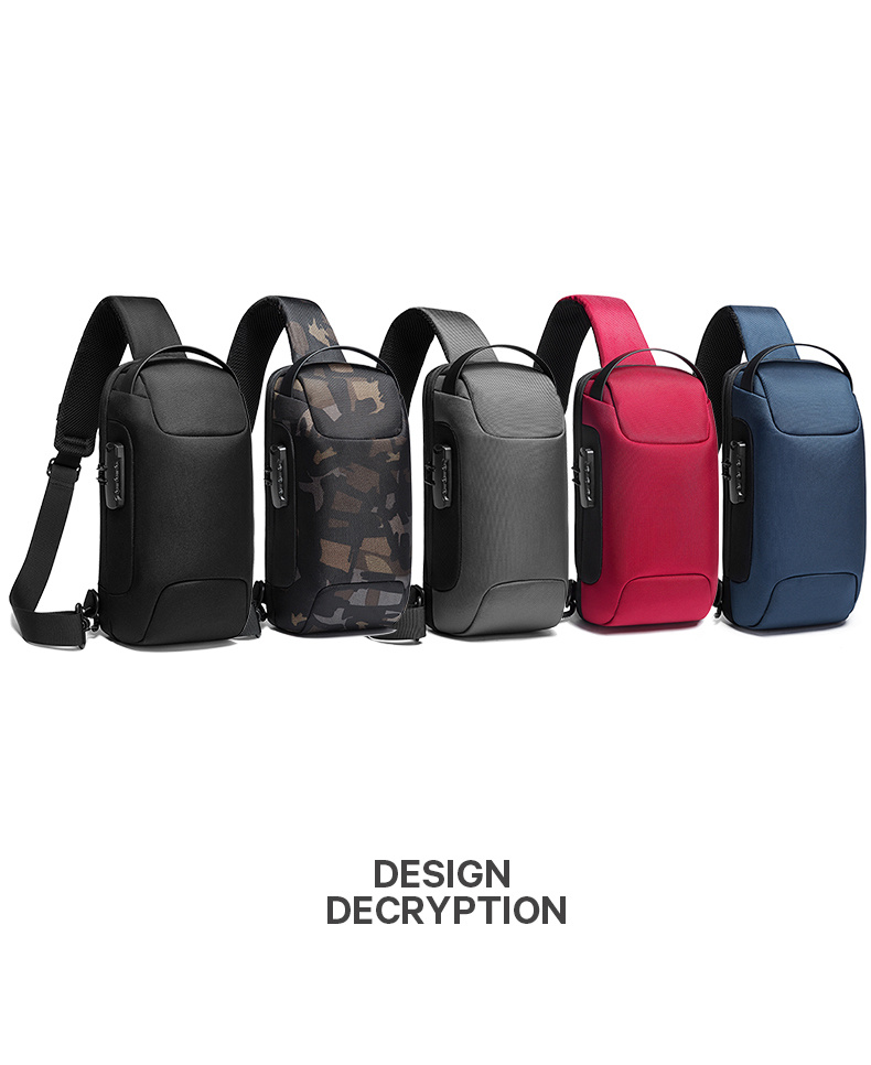 Men’s Business Messenger Waterproof Shoulder Bag