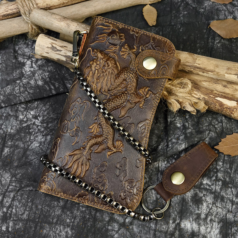 Men’s Crazy Horse Leather Wallet