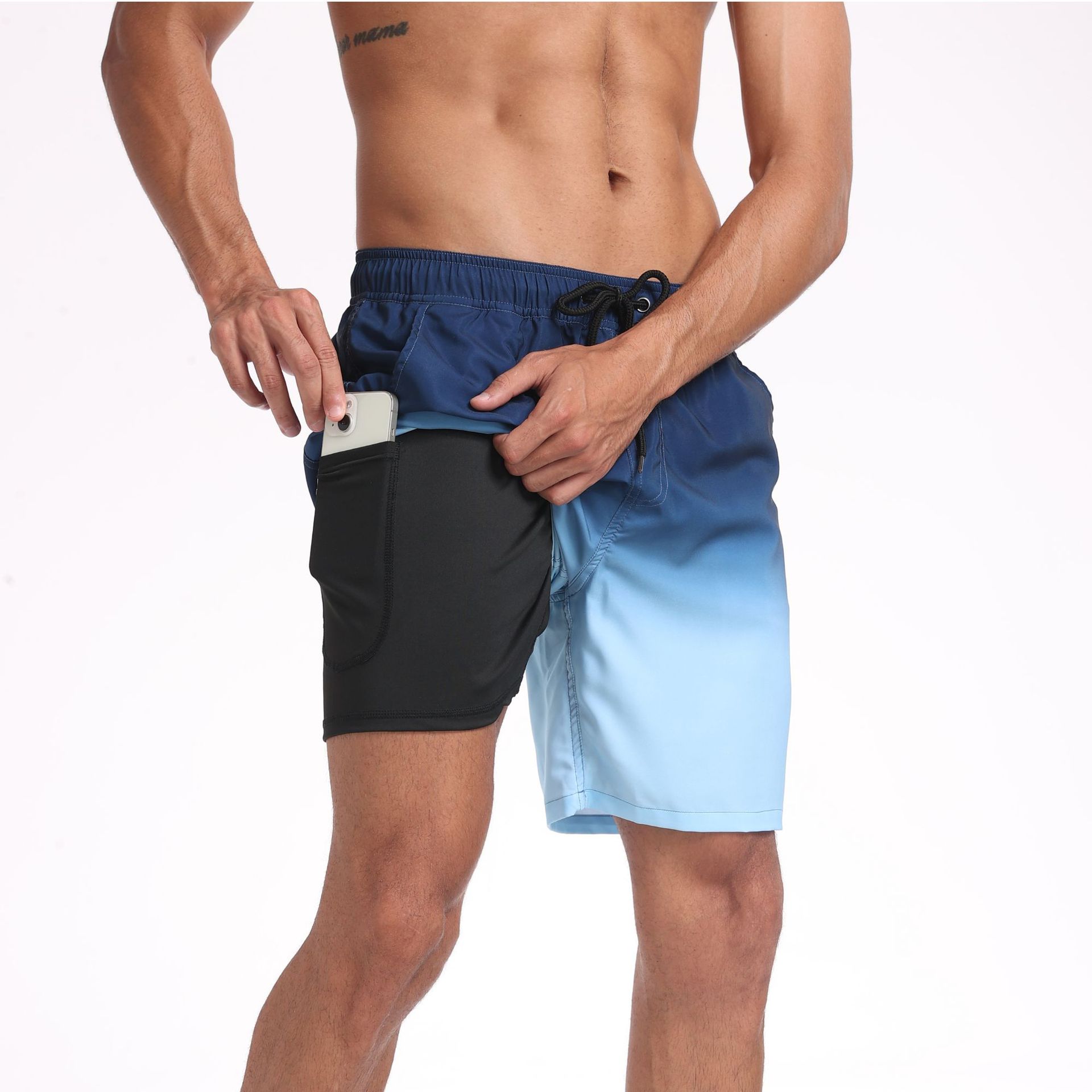 Men’s Shorts Fashion Vacation Beach Pants