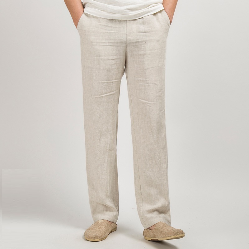 Chinese Style Men’s Linen Men’s Casual Pants